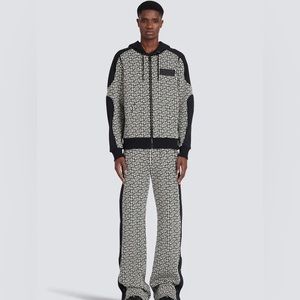 Balmain Paris Monogram hoodie Size XXL